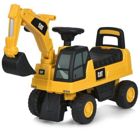 Детская каталка-толокар Экскаватор 662-6 до 30 кг
