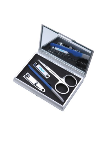 Косметический набор в футляре с зеркальцем 