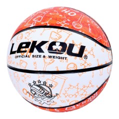 М'яч баскетбольний MS 3805(Orange) розмір 7, ПУ, 570-630 грам, 8 панелей