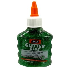 Клей декоративний "Металік Glitter" DSCN4619(Green) 100 мл