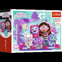 Пазли - (54 елм. Міні) - Вечірка у Габі / (54211)/Trefl