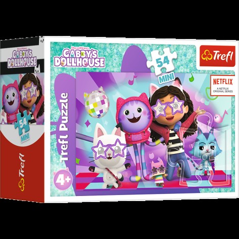 Пазли - (54 елм. Міні) - Вечірка у Габі / (54211)/Trefl