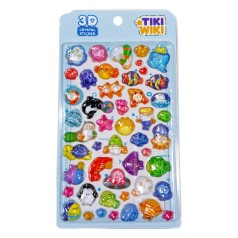 Набір 3D-наліпок "Тікі океан" Tiki Wiki 51366 серії Crystal