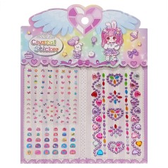 Наклейка камни XY-008-2(Violet) для авто, ноутбуков, телефонов