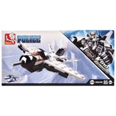 Дитячий конструктор Поліцейська серія Police SLUBAN M38-B0635-2, 65 деталей