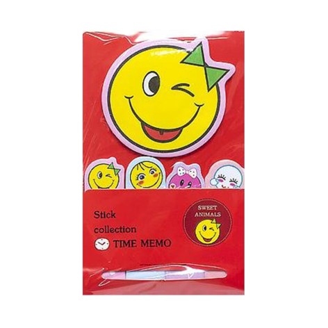 Паперові стікери Смайл Bambi N7-006-1 для нотаток 