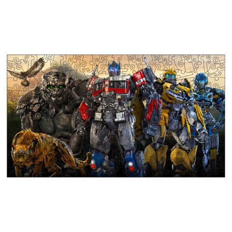 Фігурний пазл з дерева 