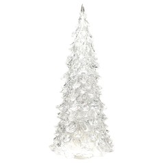 Декоративна Ялинка CX LED 17 см, прозора Прозорий