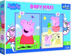 Пазли + розмальовка - (10 + 10 елм.BABY MAXI) - 