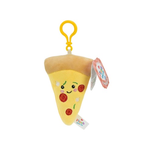 М'яка іграшка-брелок "Піца" PLC25083, розмір 12 см