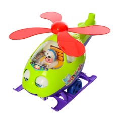 Дитяча каталка на палиці "Вертоліт" 0302(Green) зелена