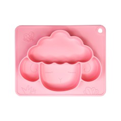 Силиконовая тарелка-коврик 