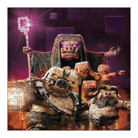 Фігурний пазл з дерева 