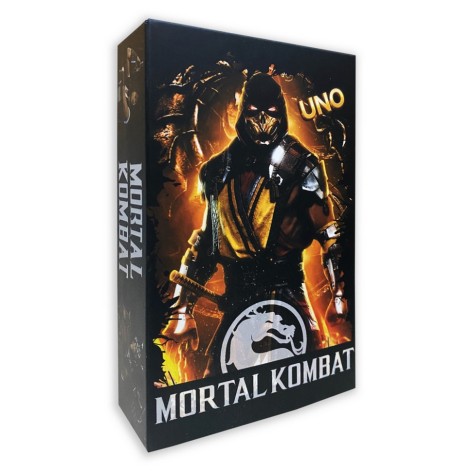 Настольная игра "Mortal Kombat UNO" PLR-0022 на украинском языке