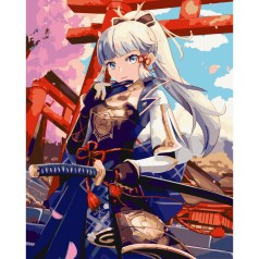 Картина за номерами без підрамника 