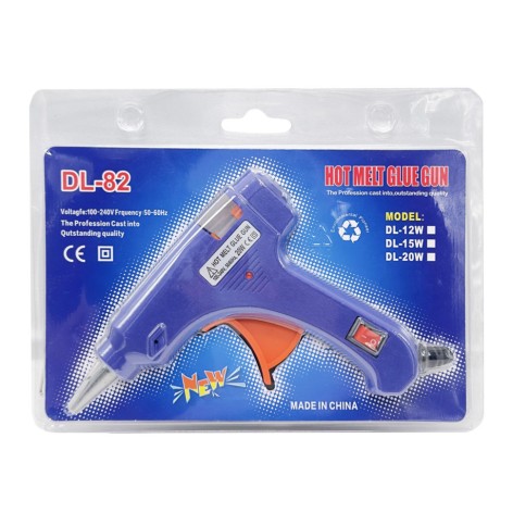 Пістолет для сухого клею DL-82, 7 мм, малий, споживання 20 W