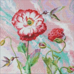 УЦІНКА! Алмазна мозаїка "Легкий етюд" ©Ira Volkova AMO7459-UC 40х40 см