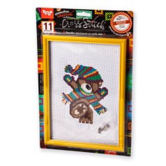 Набор для вышивки крестиком на канве 