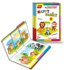 Дитяча розвивальна книжечка "Плутанина Happy Family 2" 595128