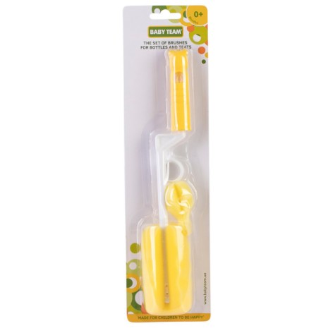 Набор ершиков поролоновых для бутылочек и сосок 1603