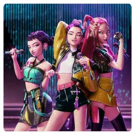 Фігурний пазл з дерева 