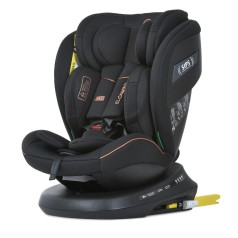 Автокрісло I-CON ME 1117 Black Striped, група 0+/1-2-3, isofix, поворот 360
