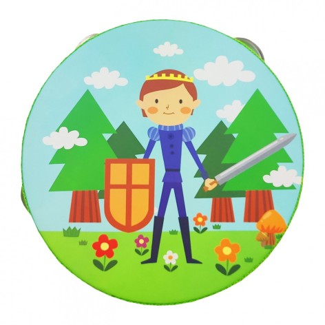 Дерев'яна іграшка Бубен MD 0367 15 см  Принц