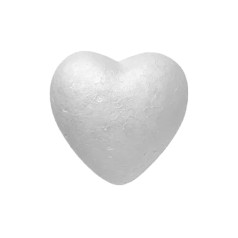Фігурка для творчості "Серце" 220170 пінопласт, 8,5 см