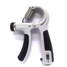 Еспандер кистьовий з лічильником MS 4122-1(Grey) навантаження 5-60 кг