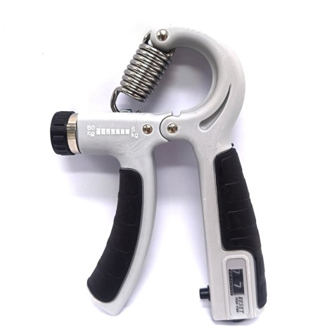 Еспандер кистьовий з лічильником MS 4122-1(Grey) навантаження 5-60 кг