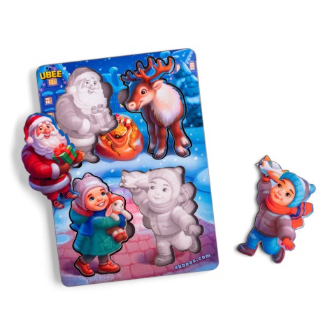 Развивающий пазл-вкладыш 