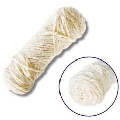 Пряжа плюшева синель PP103, 100 грам, 100% поліестер, бежевий