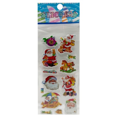 Наклейки новорічні 