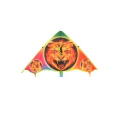 Воздушный змей M 2981 с хвостом 120см Тигр