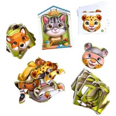 Дерев'яний пазл-вкладиш  