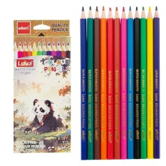 Набір кольорових олівців Luva CQ1004-12-3, 12 кольорів