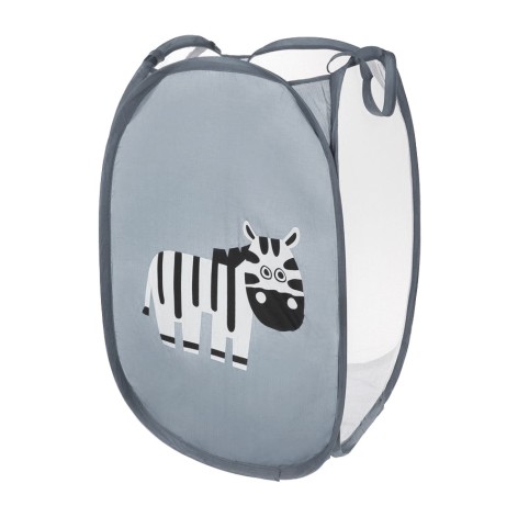 Кошик-сітка для іграшок 10-76(Grey) з малюнком, 48х25 см