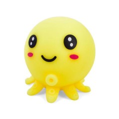 Дитяча іграшка-антистрес "Восьминіг" MS 3951(Yellow) з борошном, 7,5 см