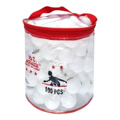 М'ячі для настільного тенісу MS 2201-1(White) 100 штук, 40 мм