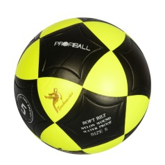 М'яч футбольний MS 1771(Yellow) розмір 5, ПВХ, ламінований, 390-410 г
