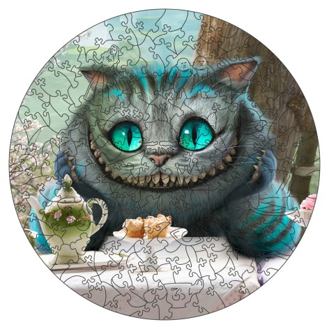 Фігурний пазл з дерева 