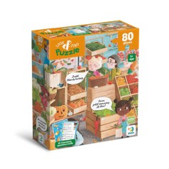 Дитячий пазл Шукай та знаходь "Дарунки осені" DoDo Toys 300666, 80 елементів