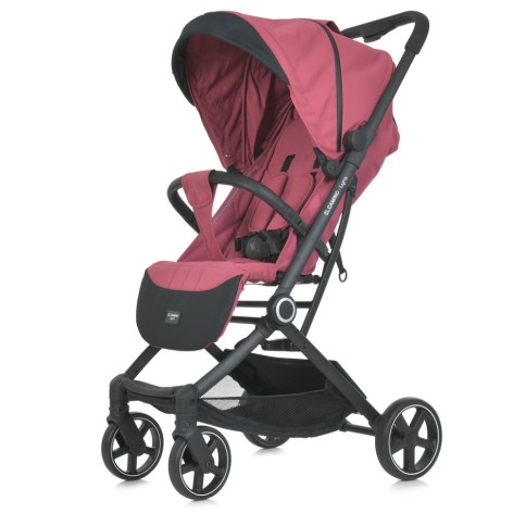 Детская коляска прогулочкая LYRA ME 1099 Rose розовый