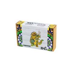 Фигурный деревянный пазл A3 