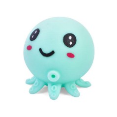 Дитяча іграшка-антистрес "Восьминіг" MS 3951(Turquoise) з борошном, 7,5 см