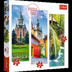 Пазли тріо - (3 х 300 елм.) - 