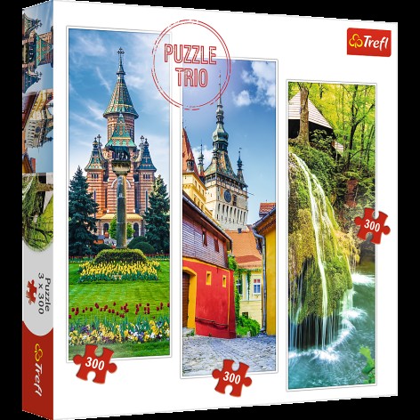 Пазли тріо - (3 х 300 елм.) - 