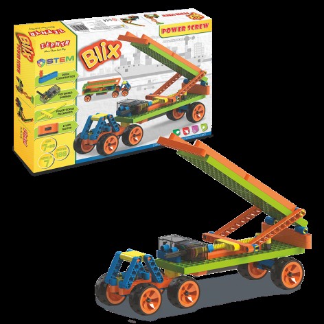 Конструктор поліпропіленовий, розвиваючий з моторчиком 