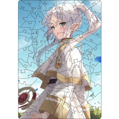 Фігурний пазл з дерева 