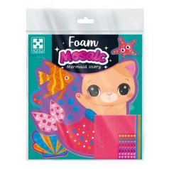 Набір для творчості "Історія русалоньки" VT4511-21 з м'якою мозаїкою та стразами